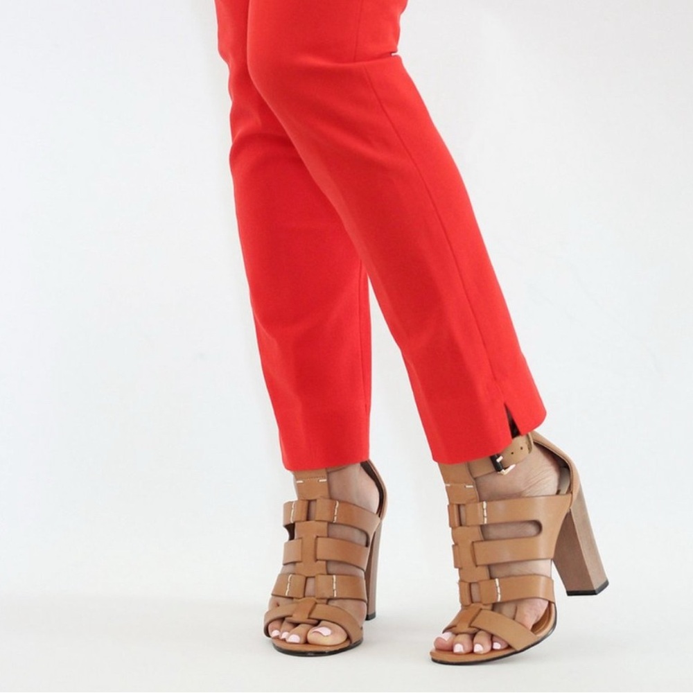 Dolce Vita Niro Gladiator Heel Tan Strappy Block Heel Sandals Size 9 - Picture 2 of 12
